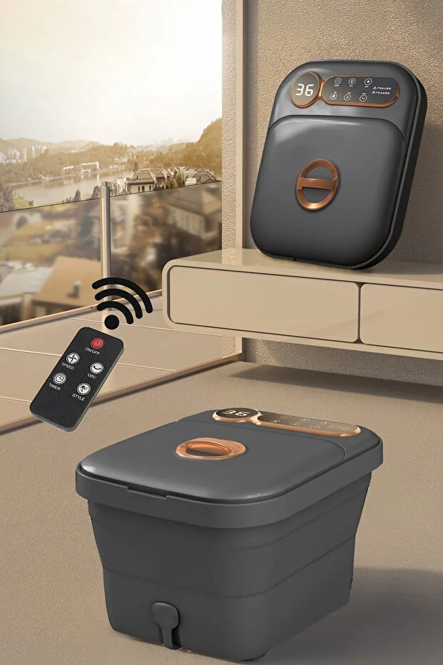 ROBO Motorlu Isıtıcılı Uzaktan Kumandalı Katlanır Ayak Masaj Ve Bakım Makinesi